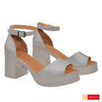 Sandale Dama Piele Naturala Taupe Gabinna 325