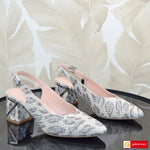 Sandale Dama Office Piele Naturala Bej cu Taupe PERLLA 0441