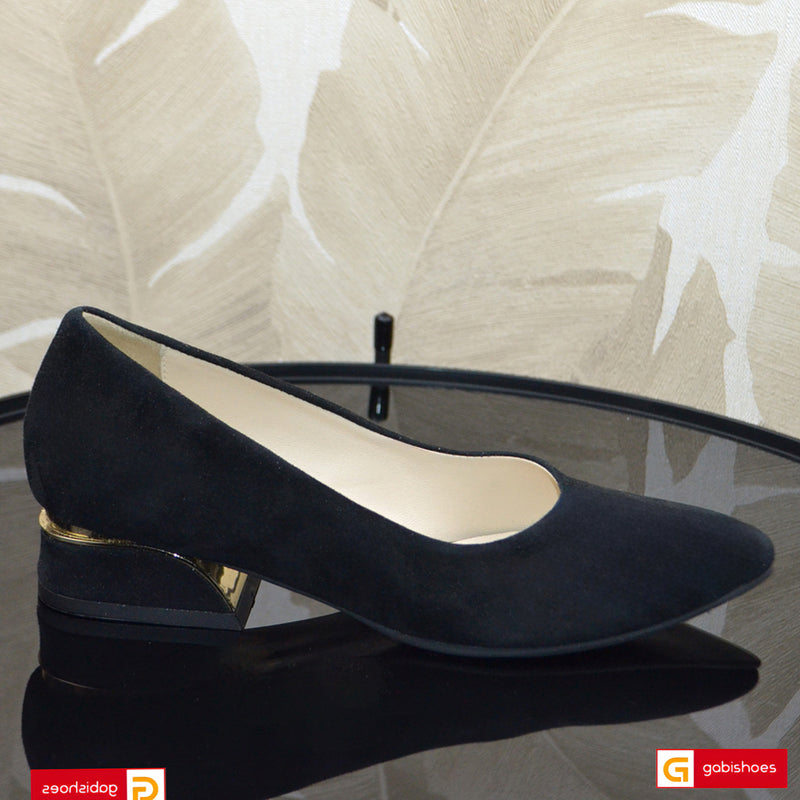 Pantofi Office Dama Piele Naturala Intoarsa Lorena 3995-1