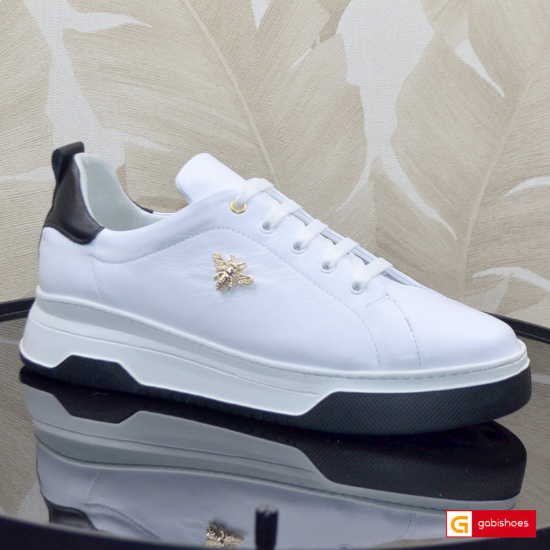 Pantofi Sport Dama Piele Naturala Alba Lorena 3379-5