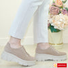 Pantofi Casual Dama Piele Naturala Intoarsa Capuccino Lorena 1736-4