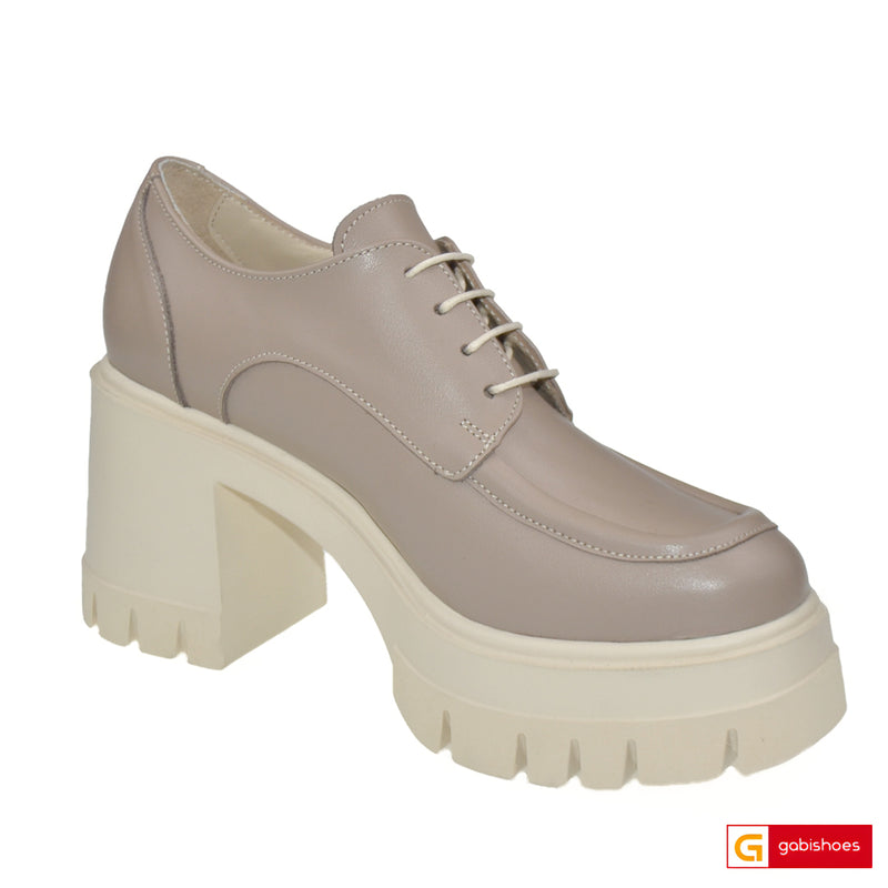 Pantofi Dama Piele Naturala Taupe Gabinna 3189-9