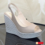 Sandale Dama Piele Naturala Taupe Sidef Lorena 3917-2