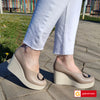 Pantofi Dama Piele Naturala Taupe Lorena 1312-7