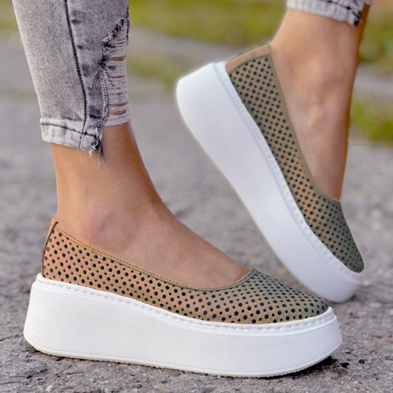Balerini Piele Naturala Taupe Gabriela 3901-5