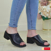 Papuci Dama Piele Naturala Neagra Gabinna 3768-3