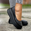 Balerini Piele Naturala Neagra Gabriela 3146-10