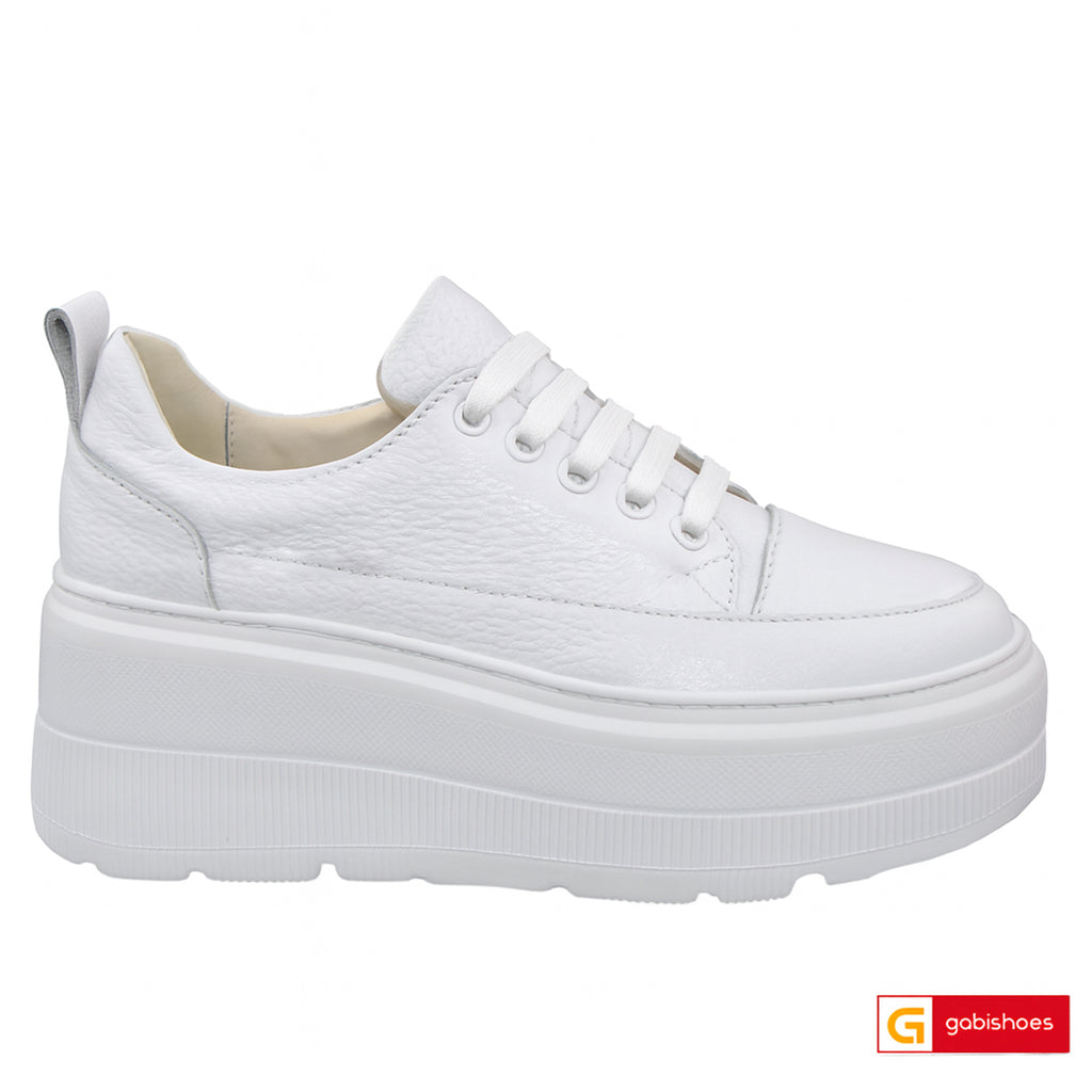 Pantofi Sport Piele Naturala Alba Lorena 4100-2