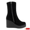 Ghete Piele Naturala Neagra Lorena 1320-2