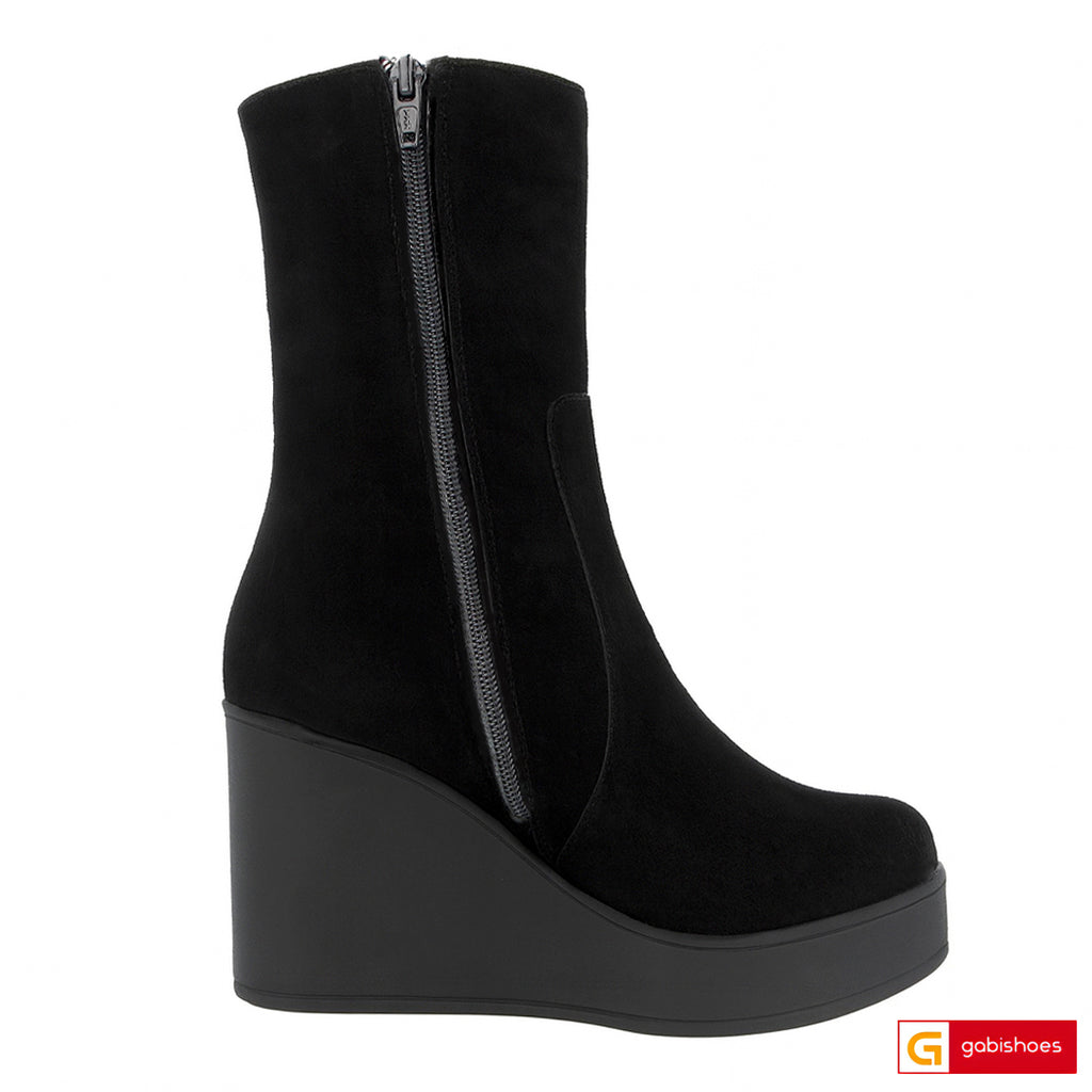 Ghete Piele Naturala Neagra Lorena 1320-2