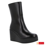 Ghete Piele Naturala Neagra Lorena 1320-3