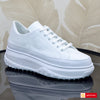 Pantofi Sport Piele Naturala Alba Sandra 1509-3