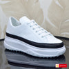 Pantofi Sport Piele Naturala Alba Lorena 1509-7