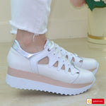 Pantofi Sport Piele Naturala Bej Lorena 3890-2026