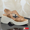 Sandale Casual Dama Piele Naturala Maro Lorena 3951-5