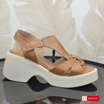 Sandale Casual Dama Piele Naturala Maro Lorena 3951-5