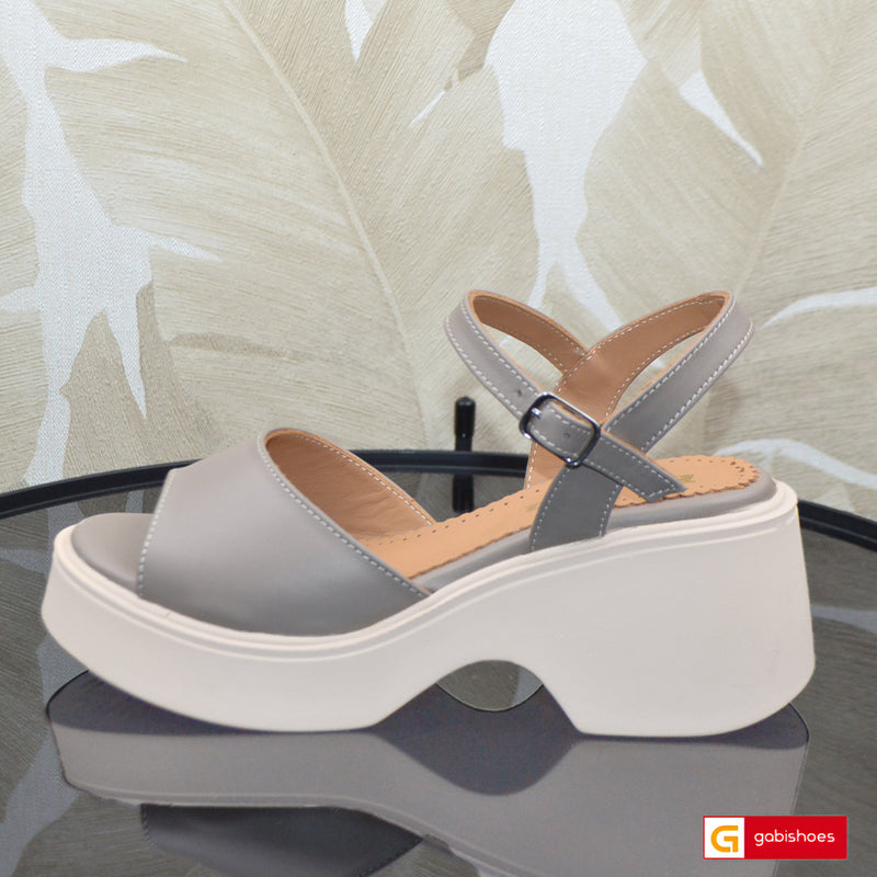 Sandale Casual Dama Piele Naturala Taupe LORENA 3946-1