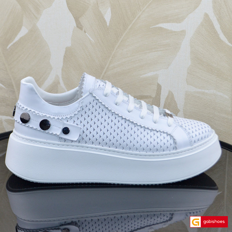 Pantofi Sport Piele Naturala Alba Lorena 3929-1