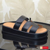Sandale Piele Naturala Neagra Lorena 3939-1