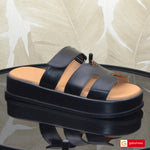 Sandale Piele Naturala Neagra Lorena 3939-1