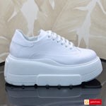 Pantofi Sport Piele Naturala Alba Lorena 3985-2