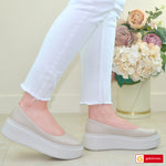 Balerini Piele Naturala Bej Gabriela 3146-53