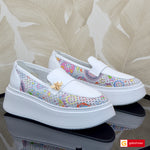 Pantofi Sport Piele Naturala Alba Lorena 3840-22