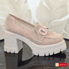 Pantofi Casual Dama Piele Naturala Capuccino Lorena 3677-1
