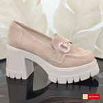 Pantofi Casual Dama Piele Naturala Capuccino Lorena 3677-1