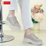 Pantofi Casual Dama Piele Naturala Taupe Lorena 1736-5