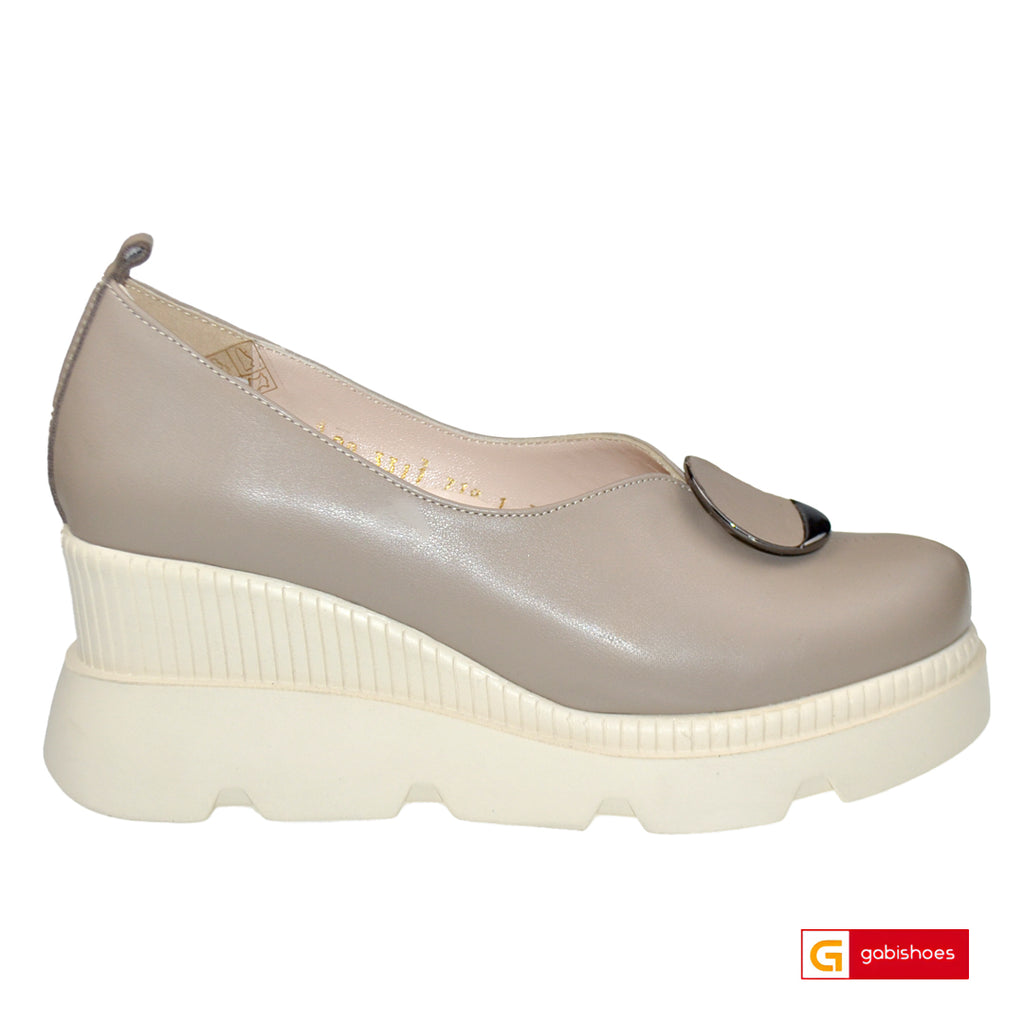 Pantofi Dama Piele Naturala Bej Lorena 3311-1 TS