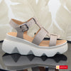 Sandale Piele Naturala Taupe Lorena 3979-1