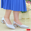 Sandale Dama Piele Naturala Argintie Lorena 1585