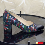 Pantofi Office Dama Piele Naturala Neagra Stefy 3631-2
