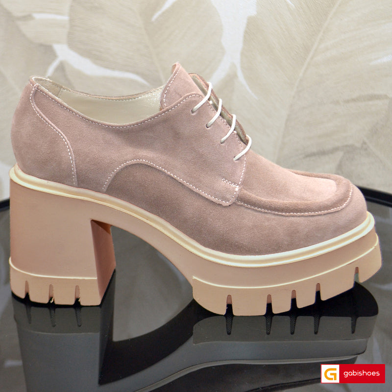 Pantofi Dama Piele Naturala Taupe Gabinna 3189-20