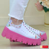 Pantofi Sport Piele Naturala Alba Gabinna 3873-1