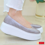 Balerini Piele Naturala Taupe Gabriela 3146-510