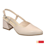 Sandale Dama Office Piele Naturala Bej Pudra Lorena 3754-2