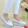 Pantofi Sport Piele Naturala Alba Gabinna 3725-1