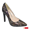 Pantofi Office Dama Piele Naturala Multicolora Lorena 374-73
