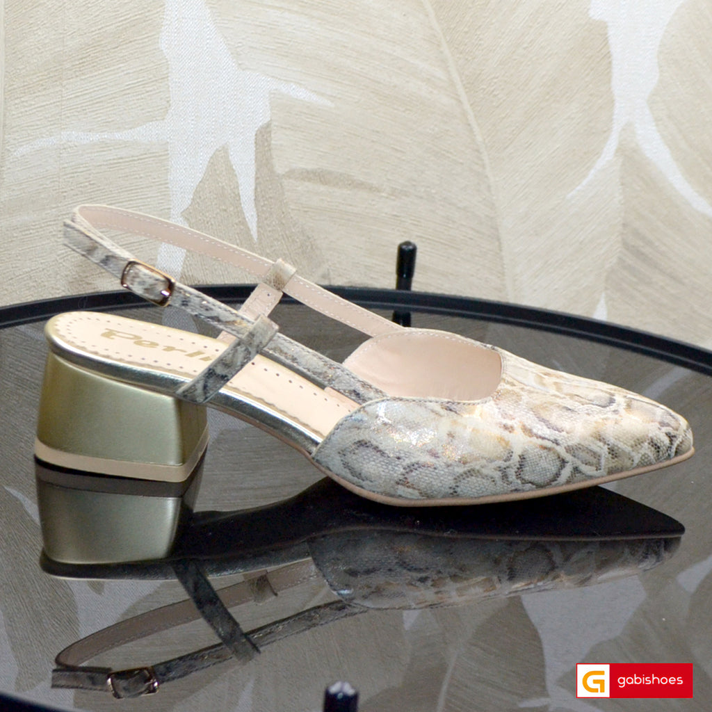 Sandale Office Dama Piele Naturala Bej Sidef Ama 3762-2026