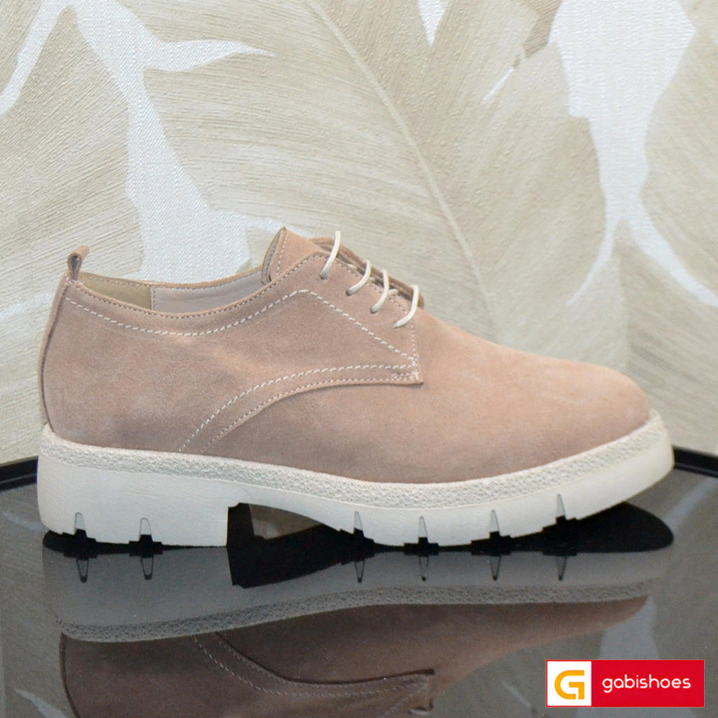 Pantofi Dama Piele Naturala Taupe Gabinna 3137-1