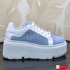 Pantofi Sport Piele Naturala Blue Lorena 3937-1