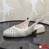 Sandale Dama Office Piele Naturala Bej Lorena  3934-2
