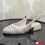 Sandale Dama Office Piele Naturala Bej Lorena  3934-2