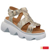 Sandale Piele Naturala Aurie Lorena 3979-5