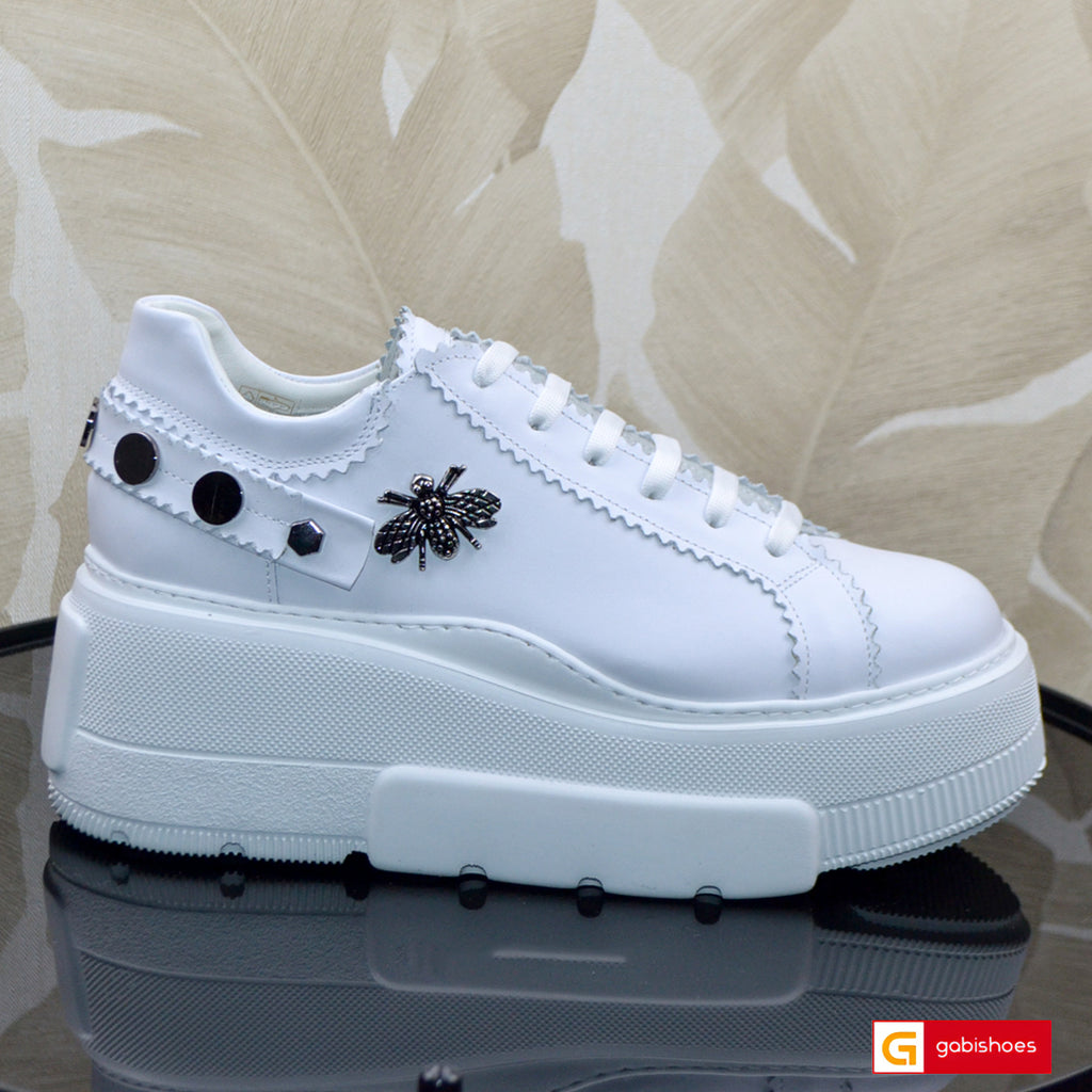 Pantofi Sport Dama Piele Naturala Alba Lorena 6092-1 NEW