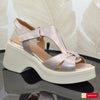 Sandale Casual Dama Piele Naturala Taupe Lorena 3951-3