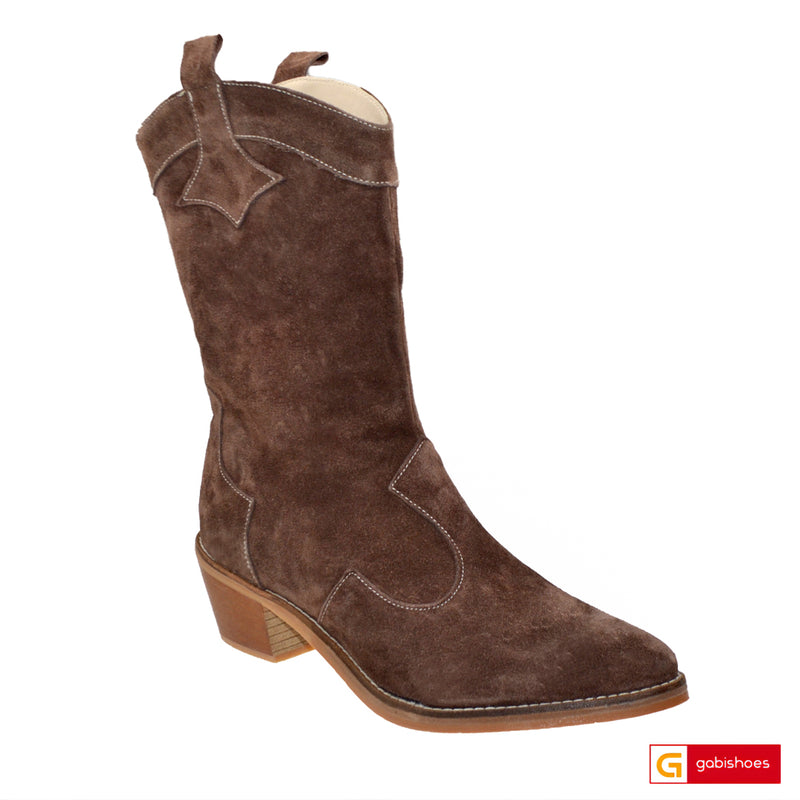 Ghete Dama Piele Naturala Intoarsa Maro Sandy 3658-1