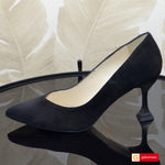 Pantofi Office Dama Piele Naturala Intoarsa Lorena 4018-1